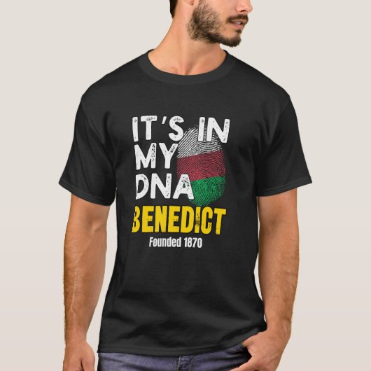Benedict, BC, Souvenir HBC Stedelijke Kleding T-shirt (Voorkant)