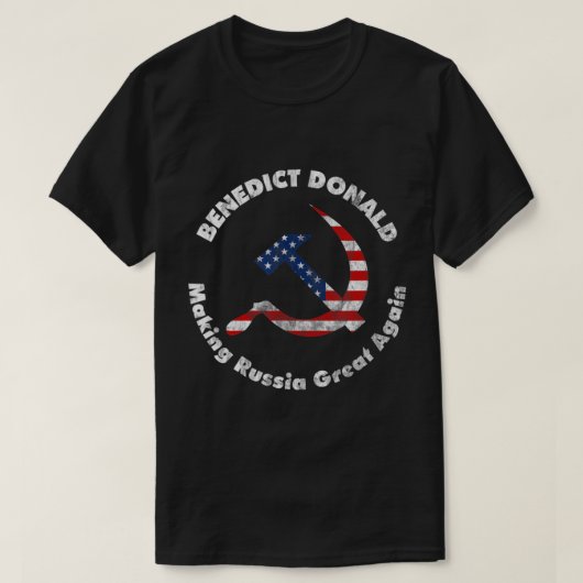 Benedict Donald maakt Rusland weer een grote anti- T-shirt (Design voorkant)