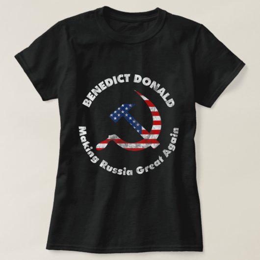 Benedict Donald maakt Rusland weer een grote anti- T-shirt (Design voorkant)
