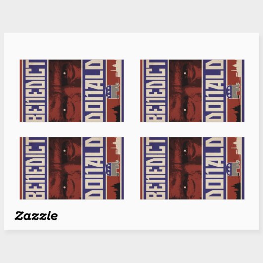 Benedict Donald Stickers (Set van 4) (Vel)