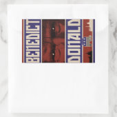 Benedict Donald Stickers (Set van 4) (Tas)