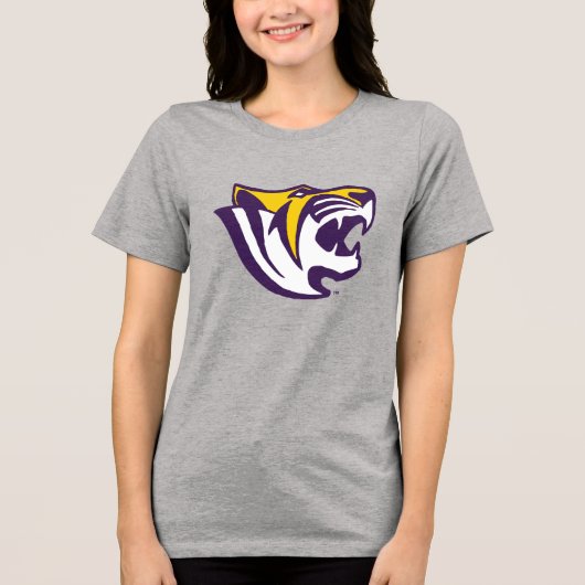 Benedict Tiger Tri-Blend Shirt (Voorkant)