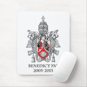 Benedict XVI Mousepad Muismat (Met muis)