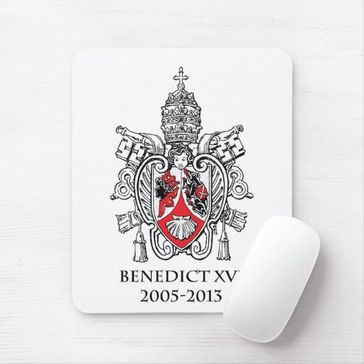 Benedict XVI Mousepad Muismat (Met muis)