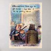 @BenedictFarse vingerafdruk Poster (Voorkant)