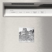 Benedictie van de paus op het Sint-Peter-plein Magneet (Insitu (Vaatwasser))