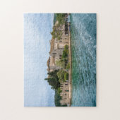 Benedictijner klooster op Mljet-eiland - Kroatië Legpuzzel (Verticaal)