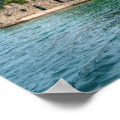 Benedictijns klooster op het eiland Mljet - Kroati Poster (Hoek)