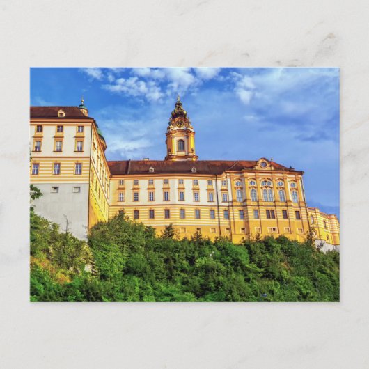 Benedictine abbey, Melk, Oostenrijk Briefkaart (Voorkant)