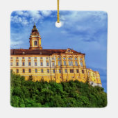 Benedictine abbey, Melk, Oostenrijk Keramisch Ornament (Achterkant)