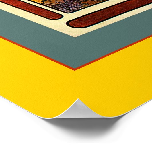 Benedictine ~  Adverteren Poster (Hoek)