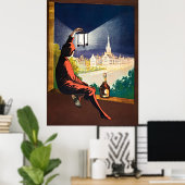 Benedictine Bliss: Hoogste vintage posterkunst Poster (Thuiskantoor)