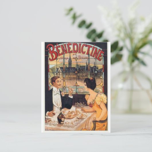 Benedictine Briefkaart (Staand voorkant)