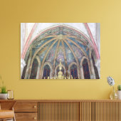 Benedictine Fathers and Apostles uit de vault Canvas Afdruk (Insitu (Woonkamer))