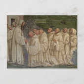 Benedictine Monks uit het leven van St. Benedict ( Briefkaart (Voorkant)