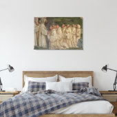 Benedictine Monks uit het leven van St. Benedict ( Canvas Afdruk (Insitu (Slaapkamer))
