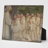 Benedictine Monks uit het leven van St. Benedict ( Fotoplaat (Zijkant)