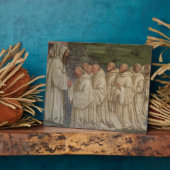 Benedictine Monks uit het leven van St. Benedict ( Fotoplaat (Zijkant)