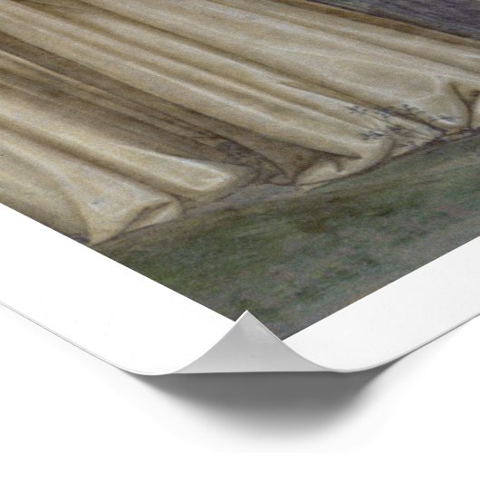 Benedictine Monks uit het leven van St. Benedict ( Poster (Hoek)