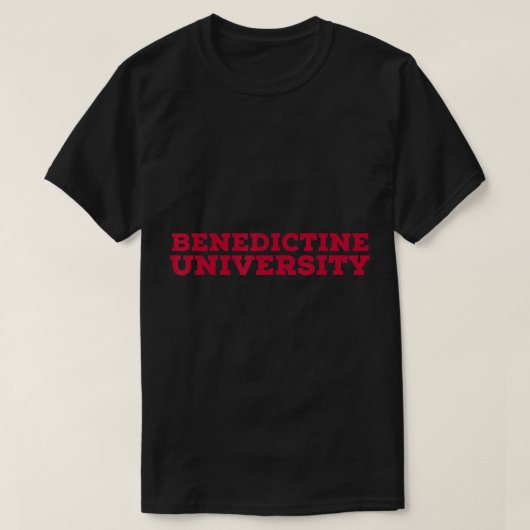 Benedictine University T-Shirt (Design voorkant)