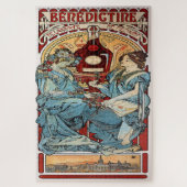 Bénédictine van Alphonse Mucha Legpuzzel (Verticaal)