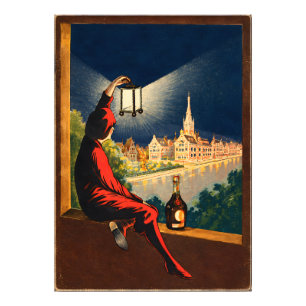 Benedictine Vintage Advertentie Leonetto Cappiello Foto Afdruk