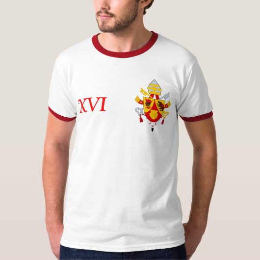 Benedicto XVI Voetbal T-shirt (Voorkant)