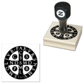 Benedictus Medal Katholiek Religieus Rubberstempel (Gestempeld)