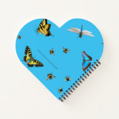 Beneficial Insects Custom Title Heart-shaped Notitieboek (Achterkant)