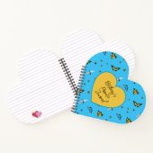 Beneficial Insects Custom Title Heart-shaped Notitieboek (Binnen)
