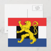 Benelux-vlag Briefkaart (Voorkant / Achterkant)