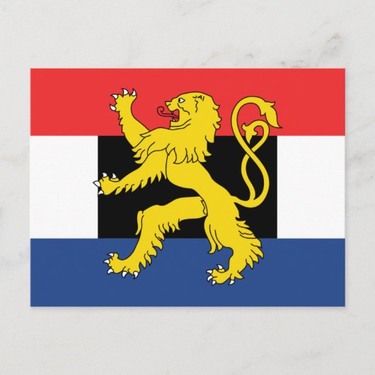 Benelux-vlag Briefkaart (Voorkant)