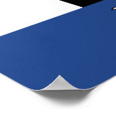 Benelux-vlag Poster (Hoek)