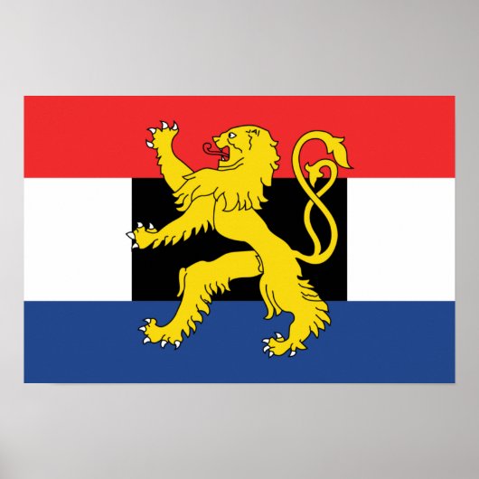 Benelux-vlag Poster (Voorkant)
