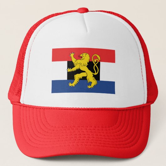 Benelux-vlag (rood) trucker pet (Voorkant)