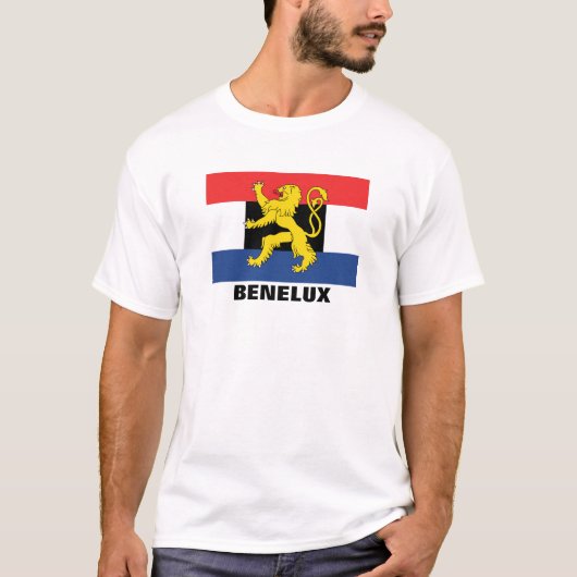 Benelux-vlag T-shirt (Voorkant)