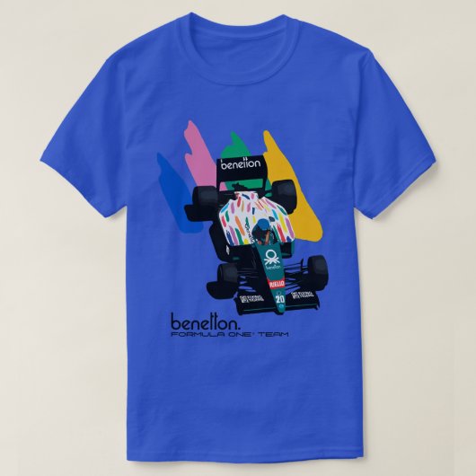 Benetton Racing B186 T-shirt (Design voorkant)