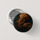 Benevolent Elephants Button (Voorkant /achterkant)