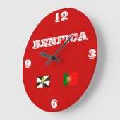 Benfica Portugal Wallklok Grote Klok (Hoek)