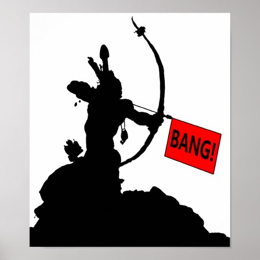 "BENG!" Arrow Grappige Poster (Voorkant)
