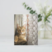 Bengaal Cat Briefkaart (Staand voorkant)