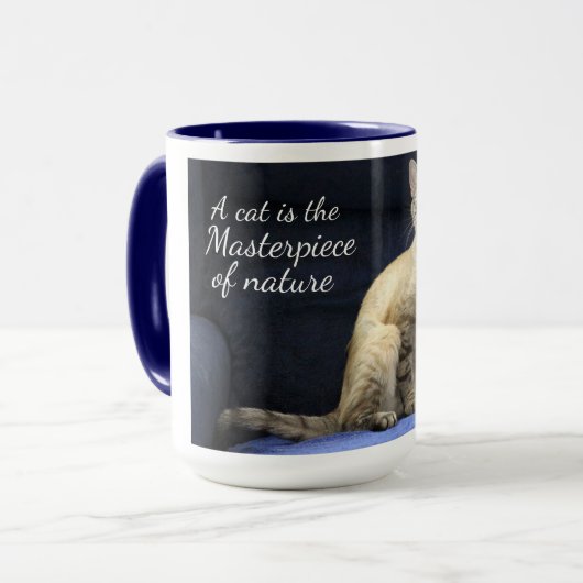 Bengaal Cat Masterstuk Mok (Voorkant links)