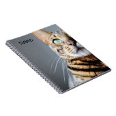 Bengaal Cat-Notitieboek Notitieboek (Rechterzijde)
