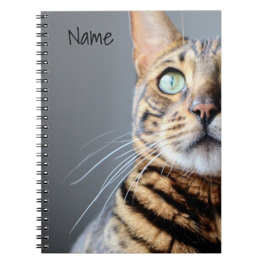 Bengaal Cat-Notitieboek Notitieboek (Voorkant)