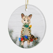 Bengaal Cat Ornament (Links)