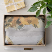 Bengaal Cat Waterverf Schets Tissuepapier (Geschenk)