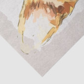 Bengaal Cat Waterverf Schets Tissuepapier (Detail)