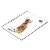Bengaal kat en vlinder notitieboek (Linkerzijde)