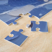 Bengaal Kat Kerstboot Vakantie Legpuzzel (Zijkant)