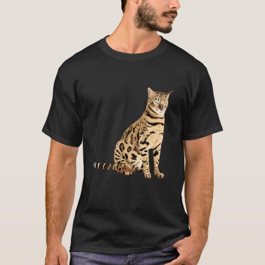Bengaal Kat T-shirt (Voorkant)